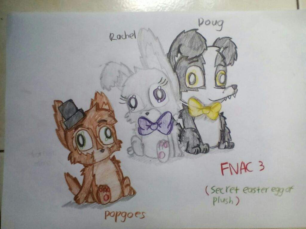 fnaf easter plush