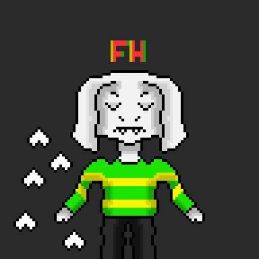 Asriel Pixel Art | Undertale Amino