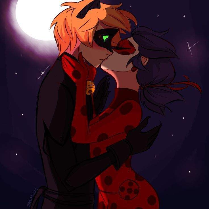 El Beso De Ladybug Y Cat Noir Miraculous Ladybug Español