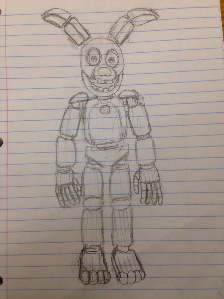 I Tried To Draw Spring Bonnie Five Nights At Freddys Amino