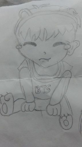 BTS chibi drawings | ARMY's Amino