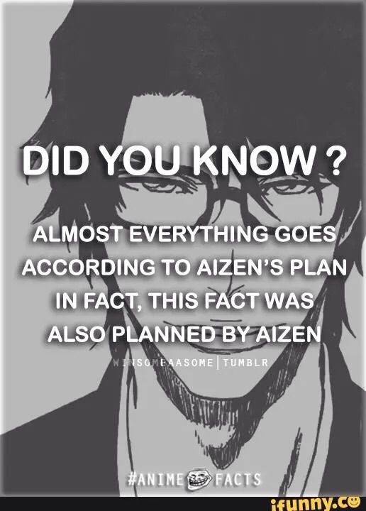 Aizen Facts | Anime Amino