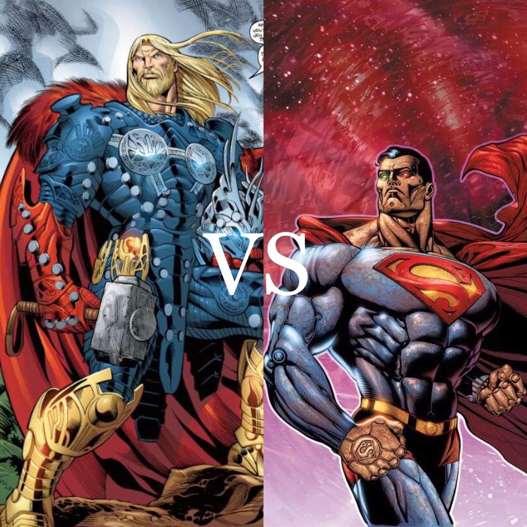 Rune king thor vs superman