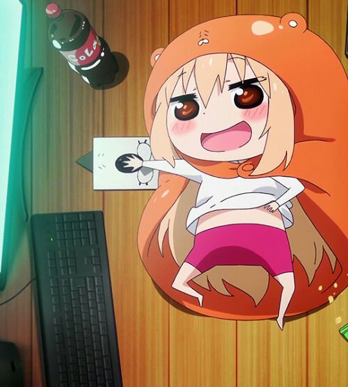 Umaru: The Hamster Hoodie Dictator of the World!!! | Anime Amino