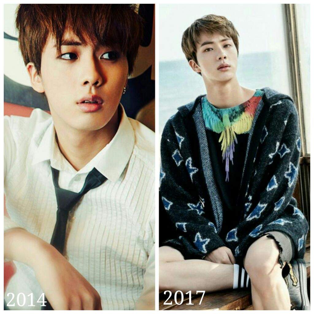 BTS GLOW UP FROM 2014 TO 2017 | ARMY's Amino