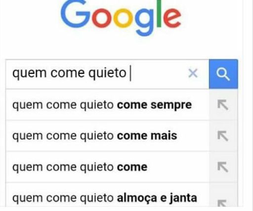 Quem come quieto nunca passa fome... | Memes Hu3 BR Amino