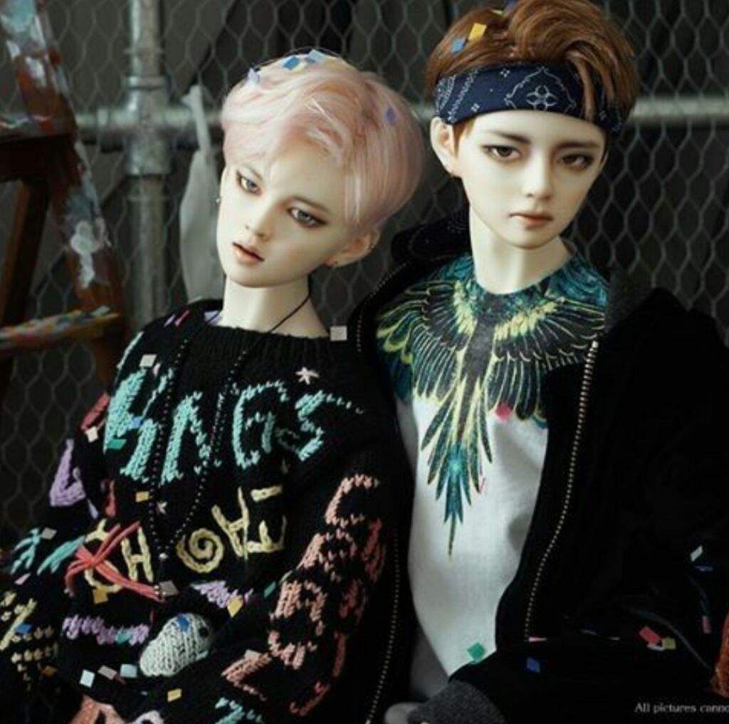 Kim Taehyung and Park Jimin's doll 😊 | Kim Taehyung Amino