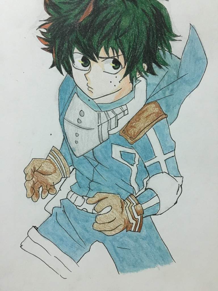 Deku // Drawing Process | Anime Amino