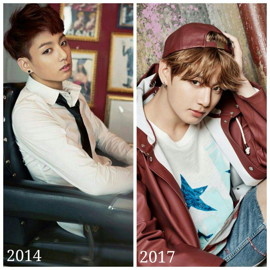 BTS GLOW UP FROM 2014 TO 2017 | ARMY's Amino