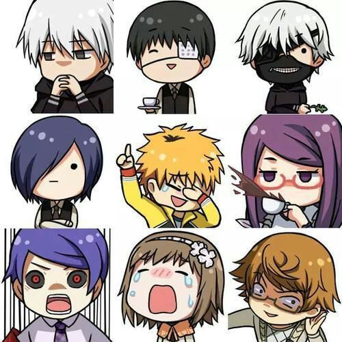 🌟💙¡¡¡¡Tokyo ghoul kawaii!!💙🌟 | ・Tokyo Ghoul・ Amino