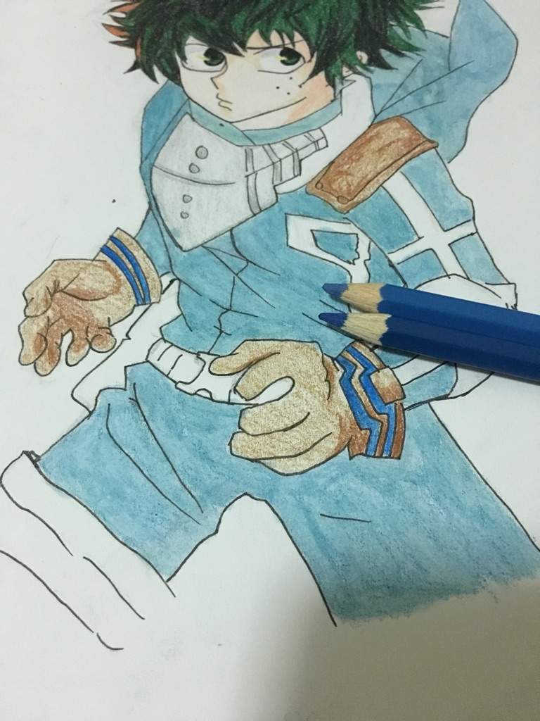 Deku // Drawing Process | Anime Amino