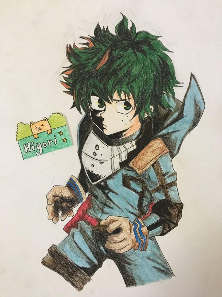 Deku // Drawing Process | Anime Amino