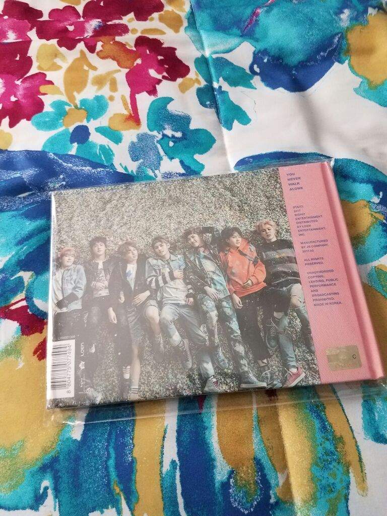 You Never Walk Alone Unfold Poster Right Ver Cd W Booklet Bts Photocard World Music Music Memorabilia