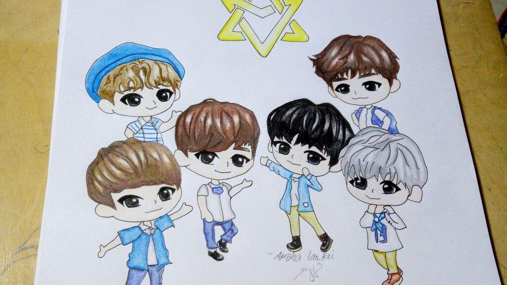 Astro Chibi Fanart: Status Finish 😁😊 | Astro Amino