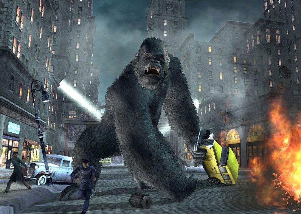 'Peter Jackson's King Kong The Official Game of the Movie" (Xbox, GC