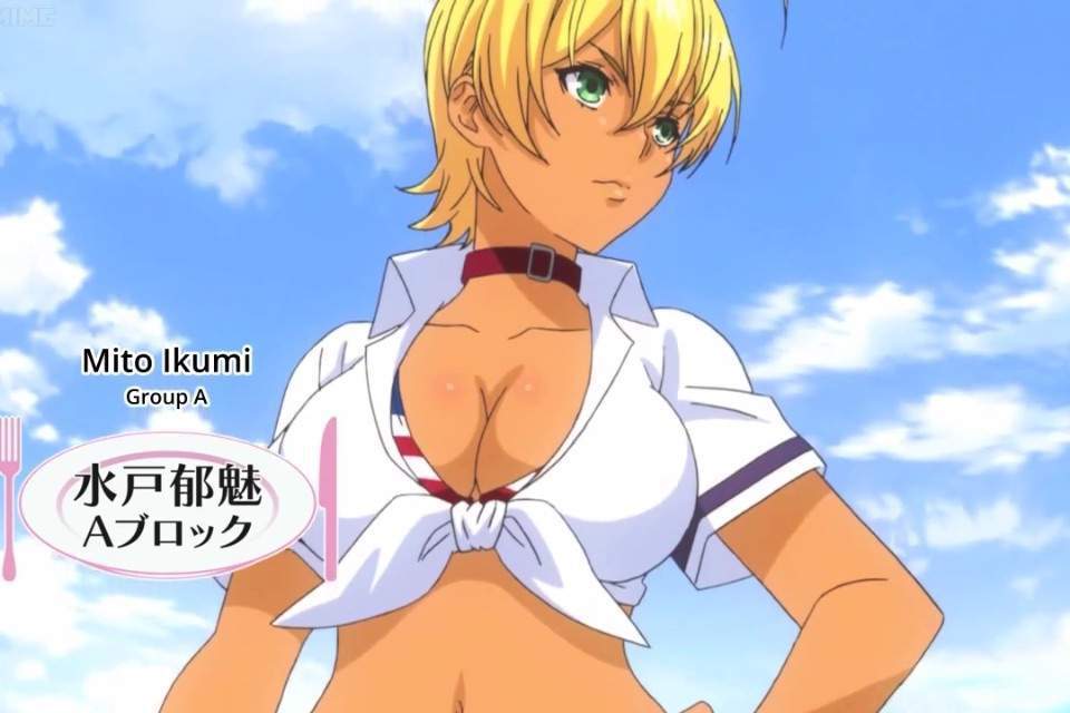 And during shokugekis Ikumi looks so attractive and shameless in her reveal...