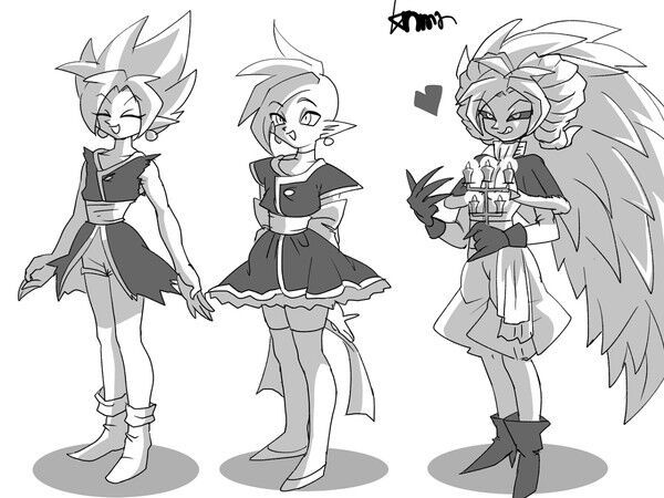 Female Zamasu Female Goku Black Zama Goki Dragonballz Amino