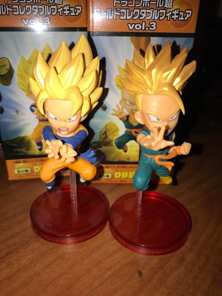 goten and trunks action figures