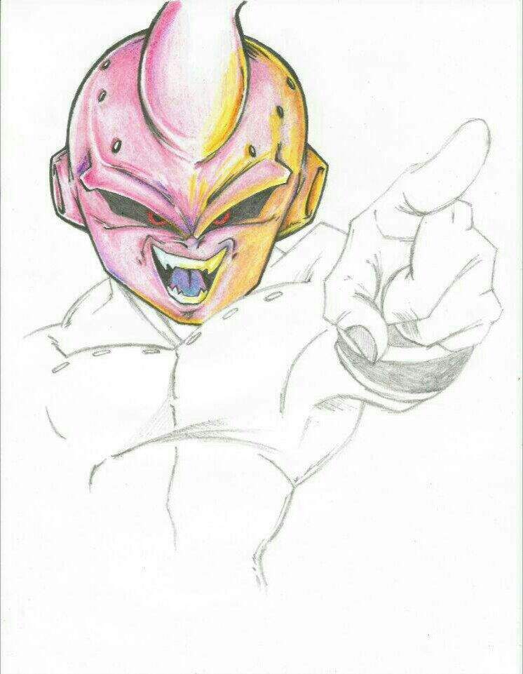 Dibujo de Majin Boo | Arte Anime Amino Amino