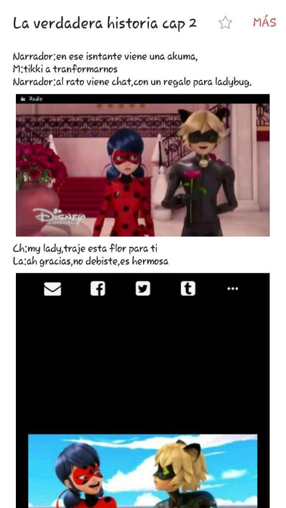 La verdadera historia cap 2 | •Miraculous Ladybug Español• Amino