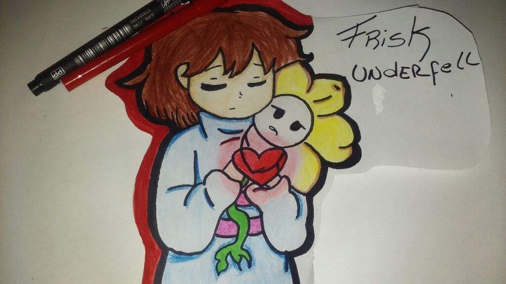 Dibujo De Frisk Underfell Undertale Espanol Amino