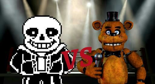 Undertale VS FNaF/Freddy VS Sans | Five Nights at Freddys PT/BR Amino