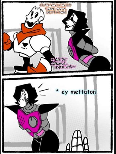 UF mettaton meet UT papyrus | Undertale Amino