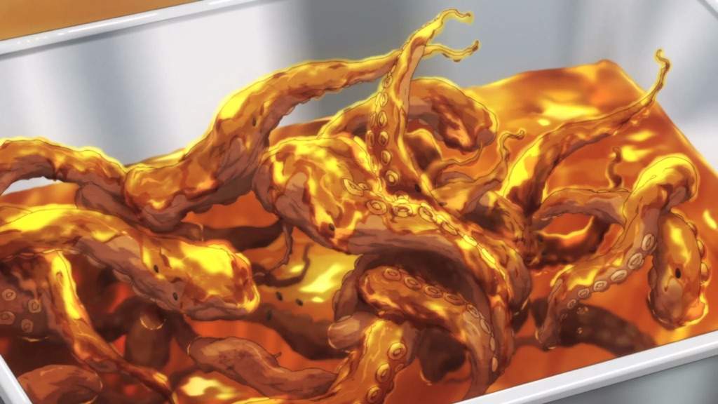 Grilled Squid Tentacles Dressed in Peanut Butter | Wiki | Anime Amino