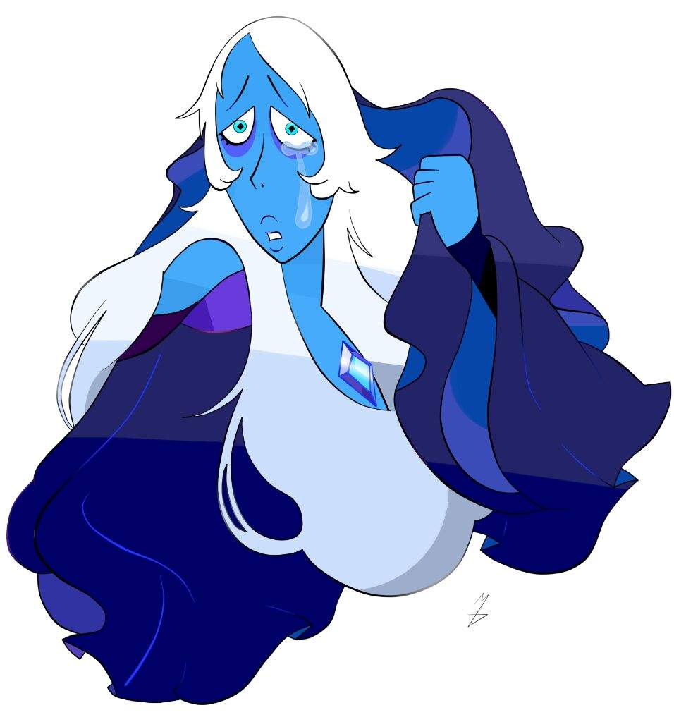 Fanart Diamante Azul 💙💙 Steven Universe Español Amino 