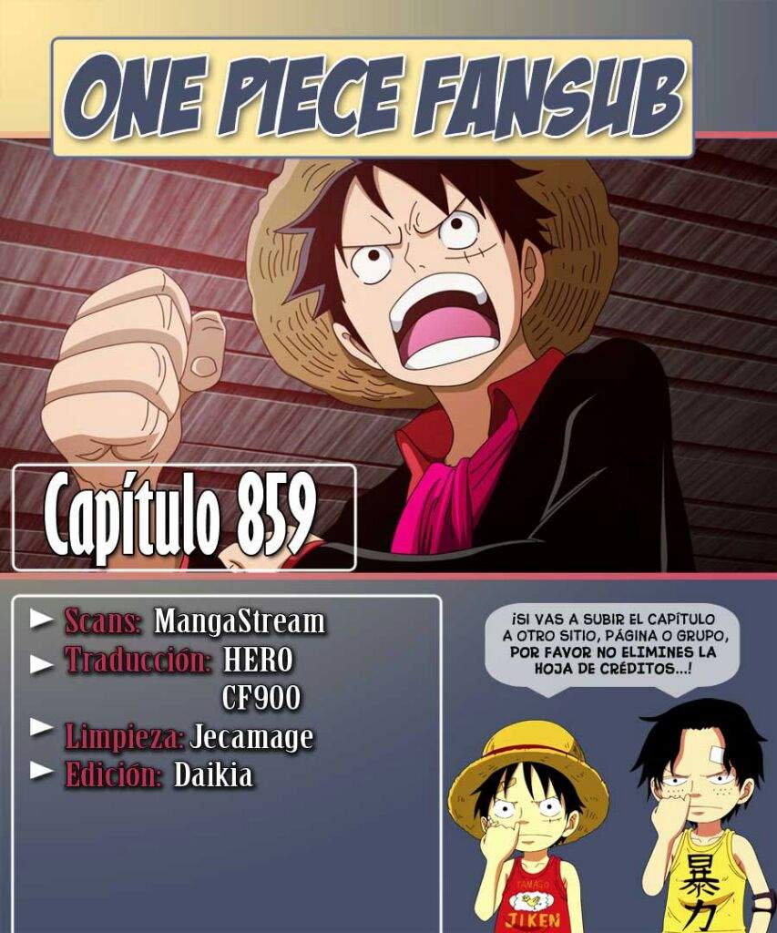 One Piece Ep 859 One Piece Amino