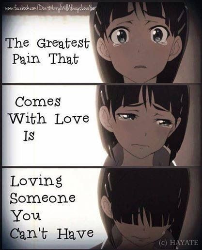 Sad but true anime love quotes | Anime Amino