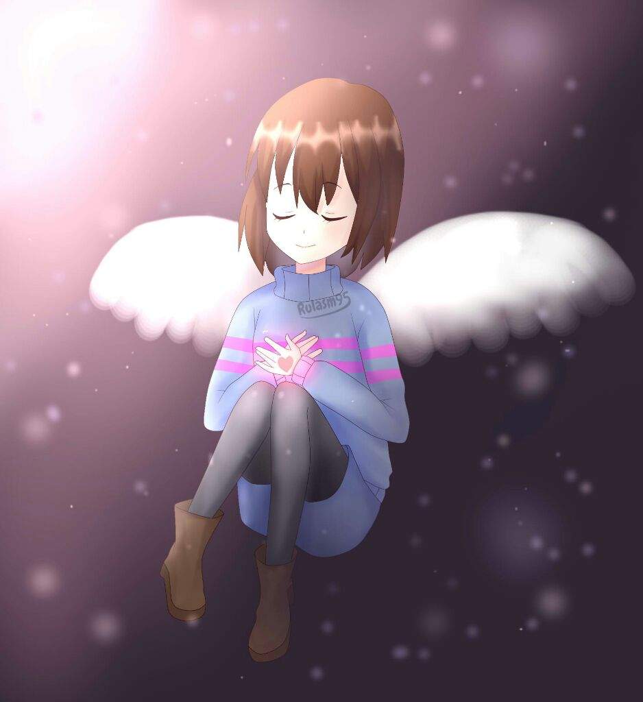 Angel tale frisk | Undertale Amino