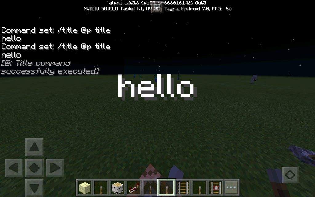 New Update TITLE COMMAND BLOCK Minecraft Amino