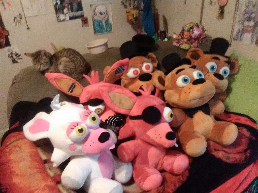 fnaf plushies large