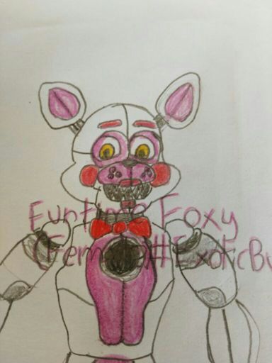 💜Funtime Foxy (Female)💜 #ExoticButters | Five Nights At Freddy's Amino