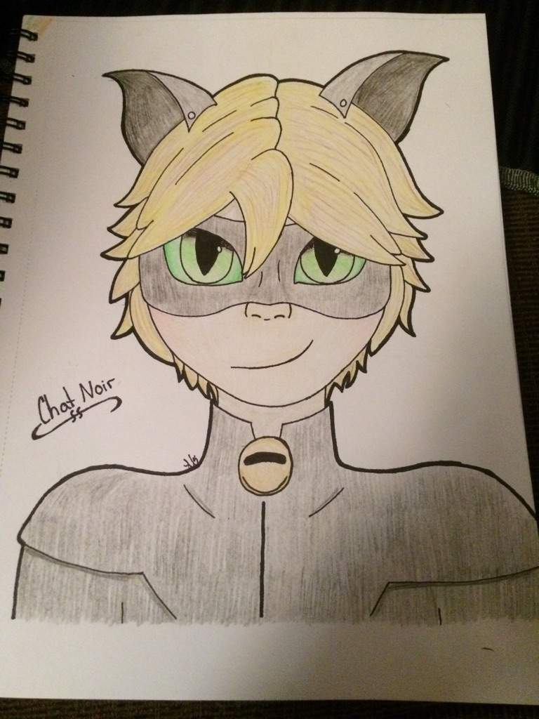 Cat Noir Drawing🐱 | Miraculous Amino