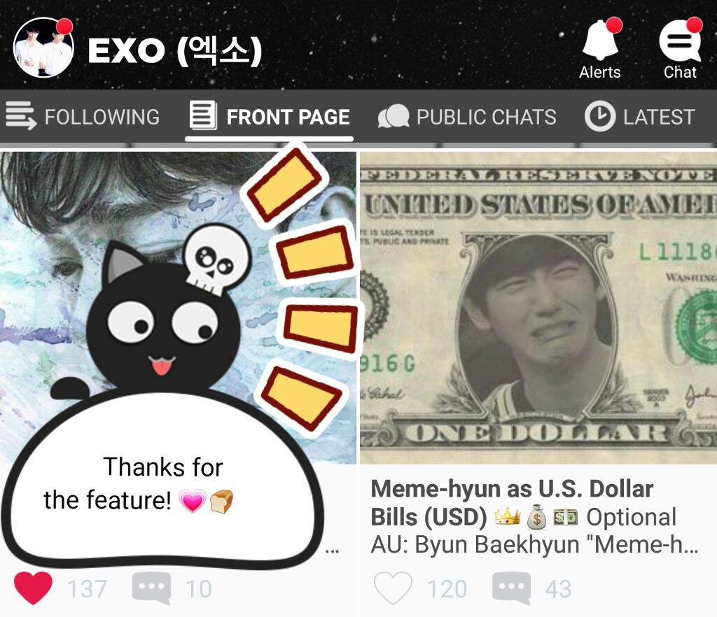 Meme Hyun As US Dollar Bills USD EXO Amino