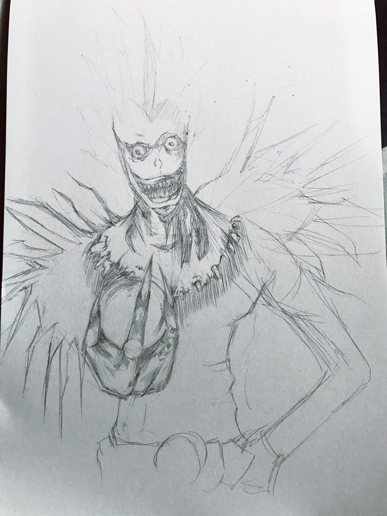 Ryuk Shinigami Drawing | Anime Amino