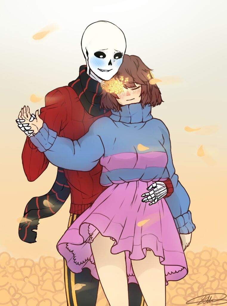 Flowerfell - SansxFrisk | Undertale Amino