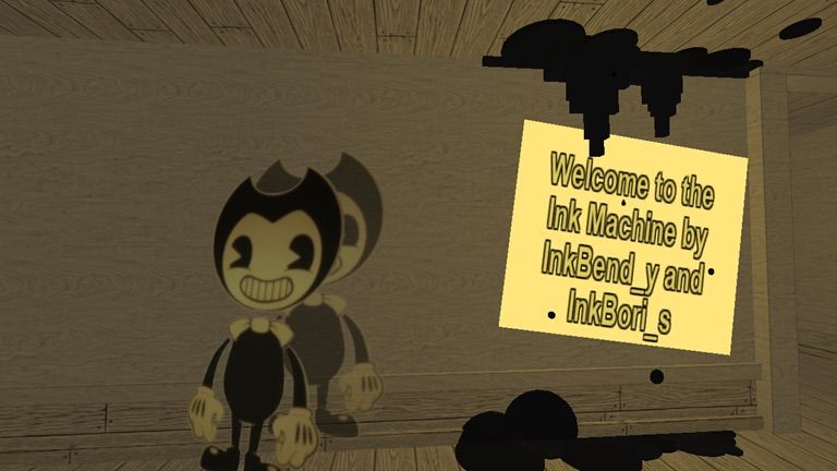 Bendy And The Ink Machine Roblox Amino - bendy games on roblox