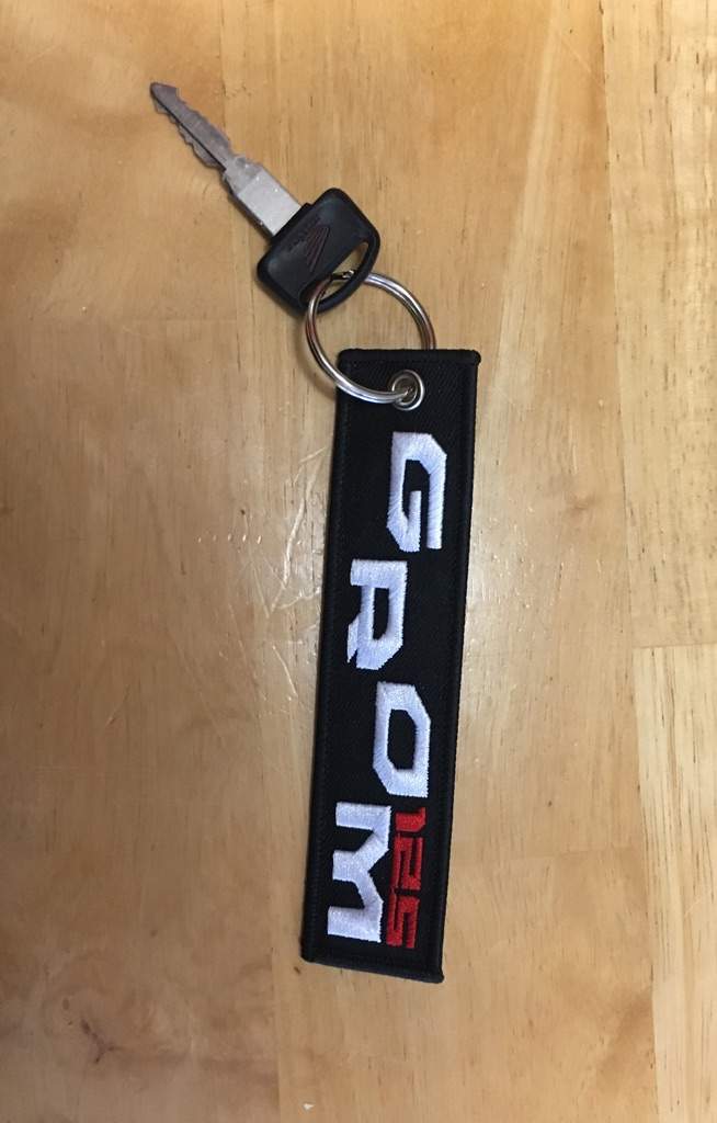 honda grom keychain