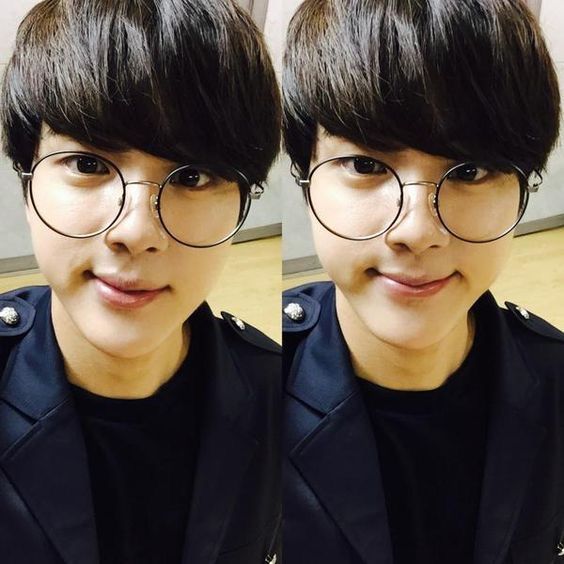 Jin + glasses | ARMY's Amino