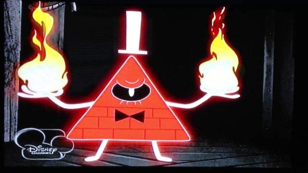 Angry Bill Cipher cosplay.