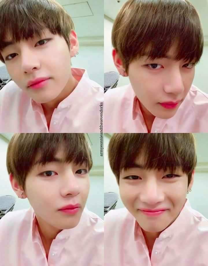 BTS V with contact lenses (Appreciation Post) | ARMY's Amino