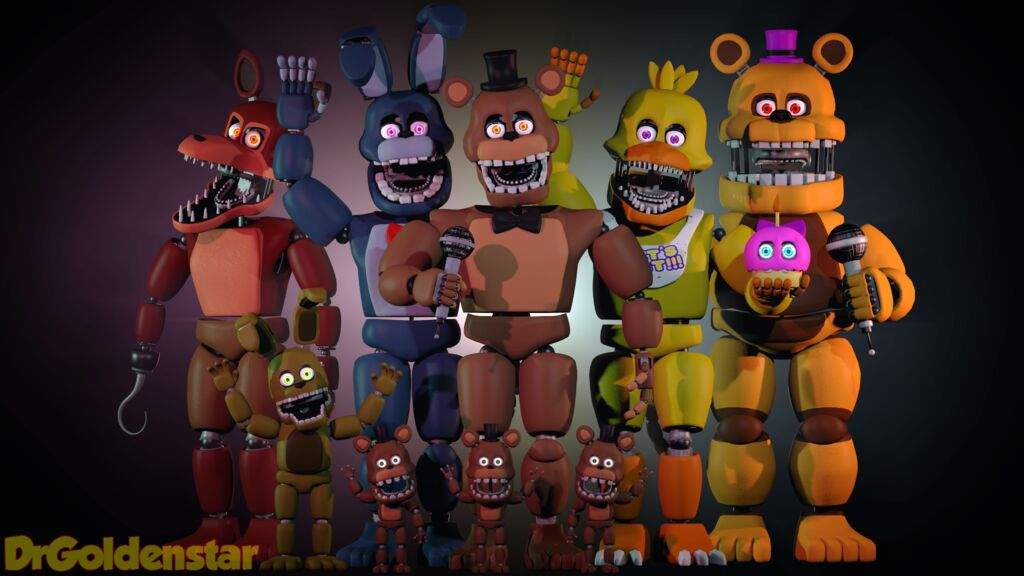 La banda de fredbea'r family diner | FNaF Amino [ Español ] Amino