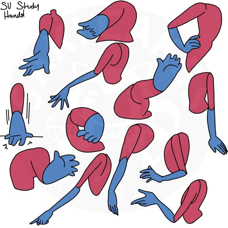 SU Hand and Leg study pt. 1 | Steven Universe Amino