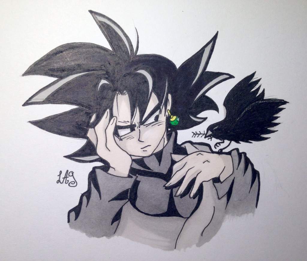 Goku Black Drawing Dragonballz Amino 