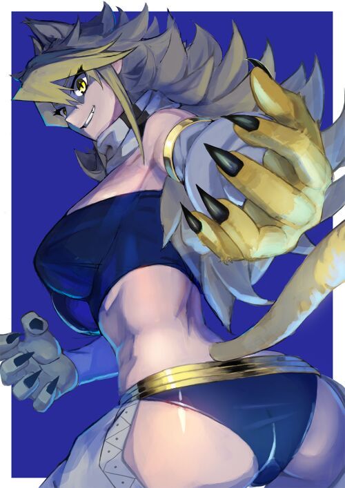 Yang Xiao Long Vs Leone Rwby Amino 8565