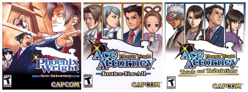 ace attorney trilogy 3ds rom