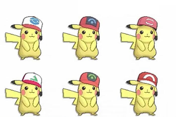 Pikachu Con Gorras Información Pokémon Ultrasol Y